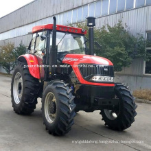 Made in China Agricultural Machinery Dq1504 150HP 4WD Big Wheeled Farm Tractor with Air Conditioned Cabin for Sale